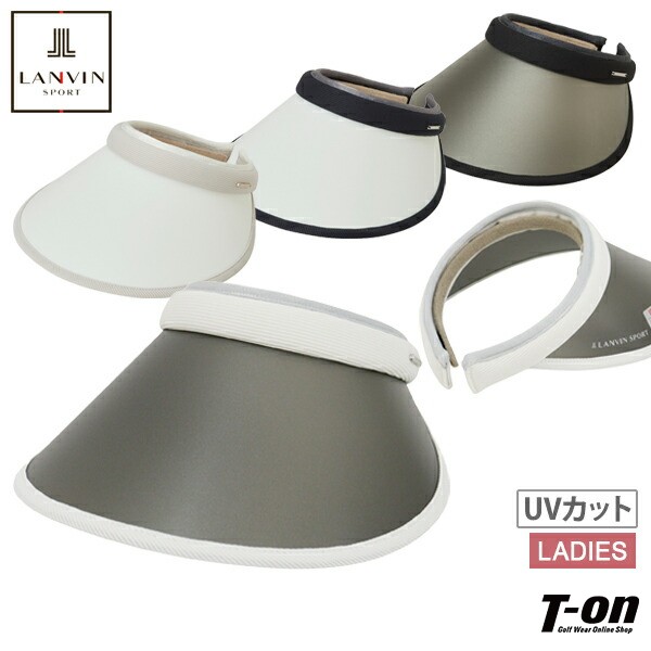 【ポイント10倍】【送料無料】サンバイザー レディース ランバン スポール LANVIN SPORT 日本正規品 2025 春夏 新作 ゴルフ vg5scp51lの通販は 11,858円