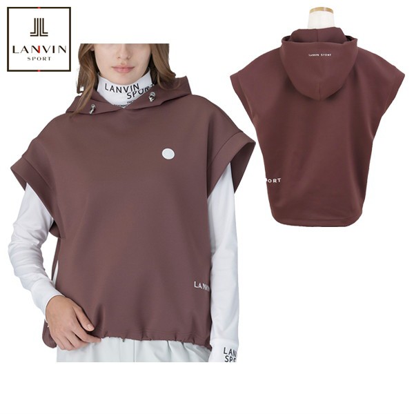 【ポイント10倍】【送料無料】ベスト レディース ランバン スポール LANVIN SPORT 日本正規品 2025 春夏 新作 ゴルフウェア vg5sve21lの通販は
