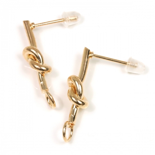 ピアス イヤリング 1ペア 結い紐 ピアス 水引 お祝い 和風 日本 基本金具 アクセサリー金具 の通販はau Pay マーケット 隠れ工房greenocean