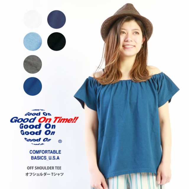 グッドオン オフショルダー Good On オフショルダー トップス Tシャツ 半袖 レディース Gost1621 新生活の通販はau Pay マーケット Arrowhead