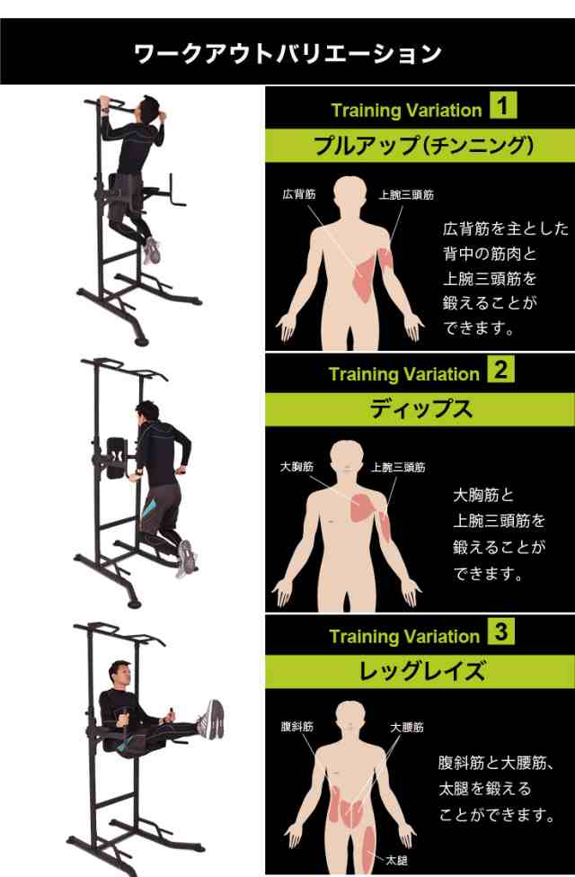 ぶら下がり健康器 チンニング チンニングスタンド チンニングバー 自重