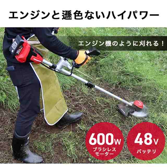 草刈機 STE403（本体のみ）バリカン ハンディー 充電式 48V ブラシレスモーター グラストリマー 草刈り機 刈払機 電動 草刈り機  ナイロンの通販はau PAY マーケット HAIGE(ハイガー) au PAY マーケット店 au PAY マーケット－通販サイト