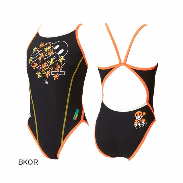 アリーナ(ARENA) 50thデザイン 女性用 練習用水着 アリーナくん タフスーツウイメンズスーパーフライバック SAR-3104W