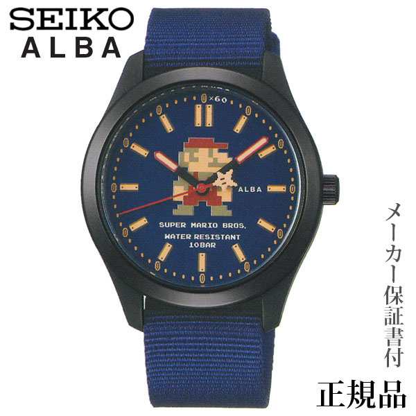 Seiko アルバ Alba スーパーマリオ コラボ アクティブ マリオ 男女兼用 クオーツ アナログ 腕時計 正規品 1年保証書付 Acck422の通販はau Pay マーケット 真珠の杜