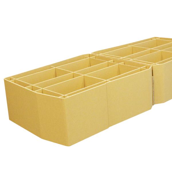 受注生産商品 段ボールベッド IOシリーズ W890 D1900 H350 防災グッズ 簡易ベッド 災害時グッズ 避難所 備蓄品 収納 代引不可 法人宛限定 IO-DB0803の通販は