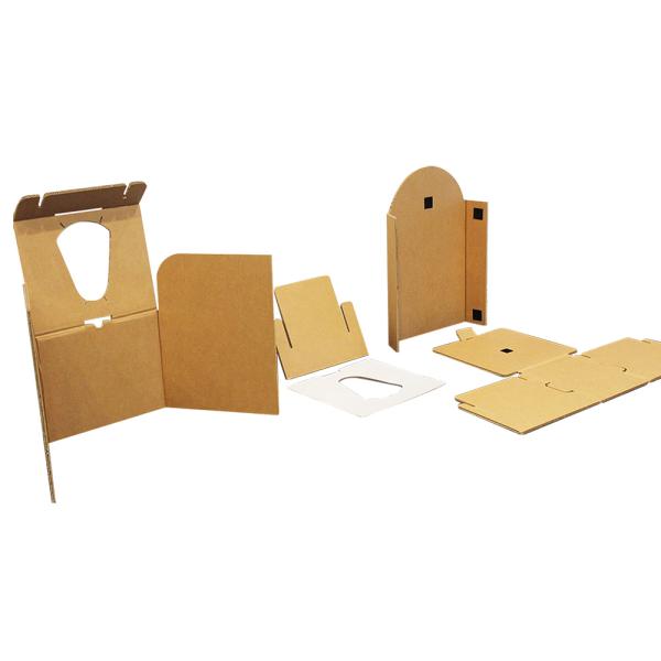 段ボールトイレセット IOシリーズ W570 D550 H750 防災グッズ 蓋付き