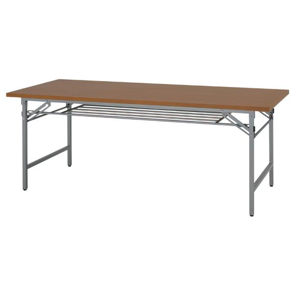 折りたたみテーブル W1800 D600 H700 長机 会議テーブル 会議用テーブル 会議机 折り畳みテーブル 長机 イベント カウンターデスク 法人宛限定 NTH-1860 SDSの通販は
