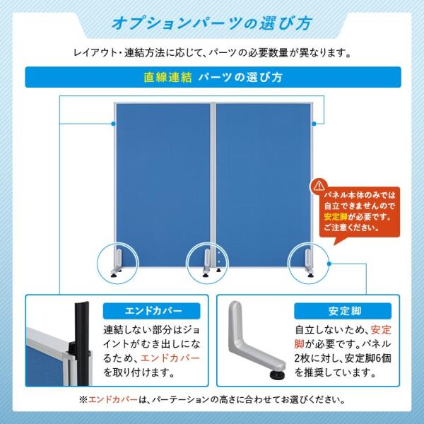 パーテーション ローパーテーション H1600 W1200 パーティション 間仕切り クロス貼り 布貼り 衝立 オフィス 法人宛限定 PN1216の通販は