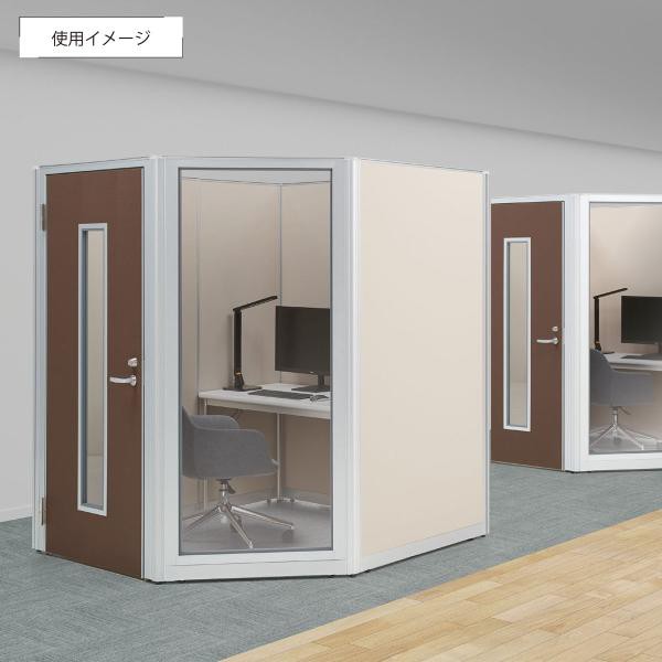 スチールローパーテーション LPXシリーズ H1900 W1200 パーテーション 間仕切り 衝立 パネル 簡単連結 軽量 ホワイト 代引不可 法人宛限定 SF-LPX19S-12の通販は