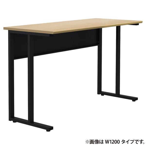 タイニーデスク W800 D500 H720 オフィスデスク 事務机 PC机 パーソナルデスク アジャスター付き L字脚 バックパネル付き 代引不可 法人宛限定 YK-NWD0850の通販は