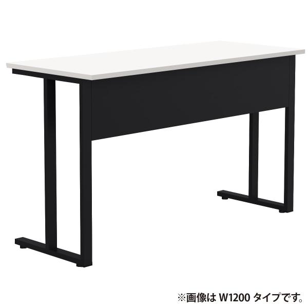 タイニーデスク W800 D500 H720 オフィスデスク 事務机 PC机 パーソナルデスク アジャスター付き L字脚 バックパネル付き 代引不可 法人宛限定 YK-NWD0850の通販は