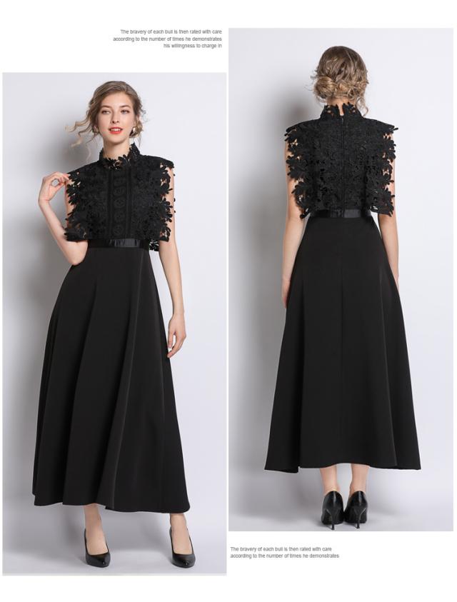 夏新作 パーティードレス ワンピース 総レース フォーマル ロングドレス 30代 40代 マキシ丈ワンピース 結婚式 大きいサイズxxl 二次会 の通販はau Pay マーケット レディース ファッション なゆた