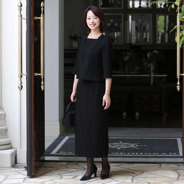 喪服 ブラックフォーマル レディース 正喪服 礼服 ロング丈 大きいサイズ 前開き 黒 スーツ フォーマル ブラウス スカート セット 結婚式の通販はau Pay マーケット Nina S ニナーズ
