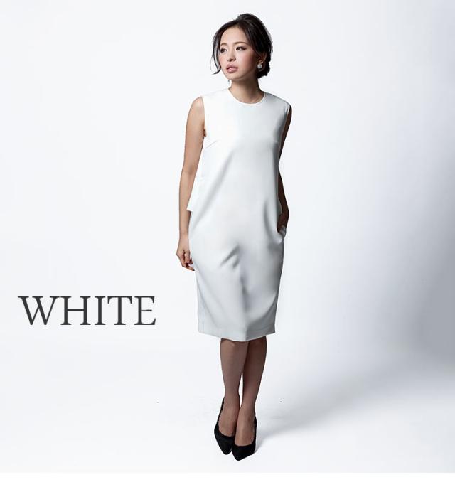 パーティードレス I am ドレス ワンピース 袖なし 膝丈 ミニ