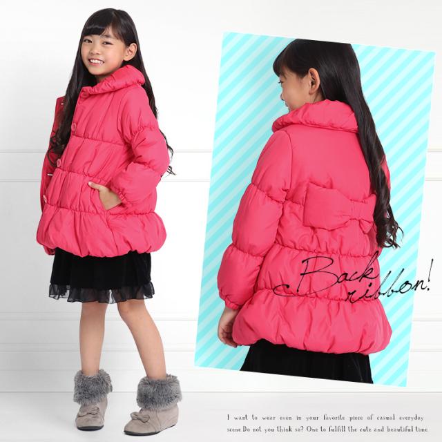 コート キッズ アウター 女の子 ダウン 中綿 ダウンコート 洗える 子ども 子供 子供服 子供用 ベビー ジュニア 女子 女児 リボン かわいの通販はau Pay マーケット Nina S ニナーズ