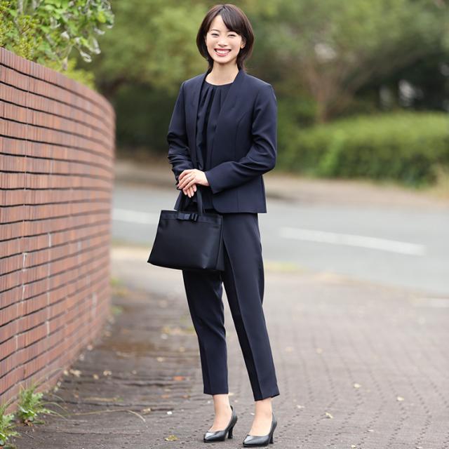 入学式 スーツ ママ レディース ジャケット パンツ 通勤 秋 冬 カジュアル フォーマル 大きいサイズ 洗える 通勤 通学 仕事 ビジネス オの通販はau Pay マーケット Nina S ニナーズ