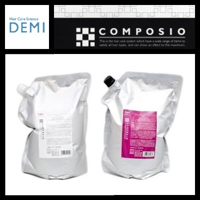 デミ コンポジオ シャンプー+トリートメント 各2000ml/g(業務用詰め替え) DEMI(デミ) コンポジオ (送料無料) の通販は