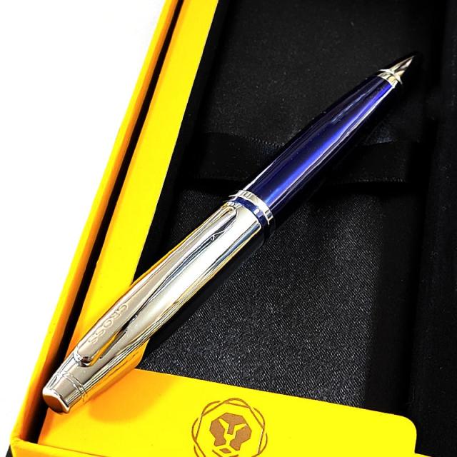 ボールペン クロス カレイ ギフトセット カードケース付BOX ツイストタイプ CROSS CALAIS ブルー ブランド 文房具 美しい 高級 メンズ かっこいい 入社 就職祝い シンプル おしゃれ プレゼント_6
