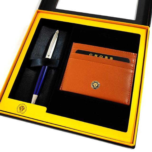 ボールペン クロス カレイ ギフトセット カードケース付BOX ツイストタイプ CROSS CALAIS ブルー ブランド 文房具 美しい 高級 メンズ かっこいい 入社 就職祝い シンプル おしゃれ プレゼント_7