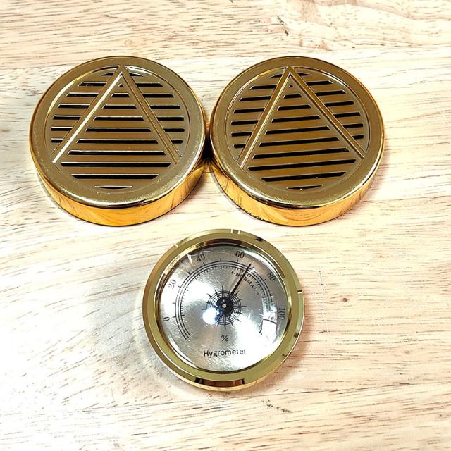 シガーボックス ヒュミドール ウインドウトップ 加湿器 葉巻ケース 