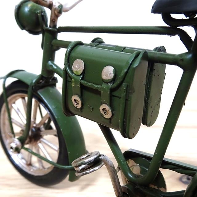 アンティーク　自転車　置物 アメリカン レトロ アンティーク 自転車 ブリキ オブジェ