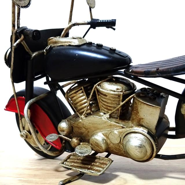 ヴィンテージバイク レトロ調 置物 オブジェ【VINTAGrBike】ビンテージ