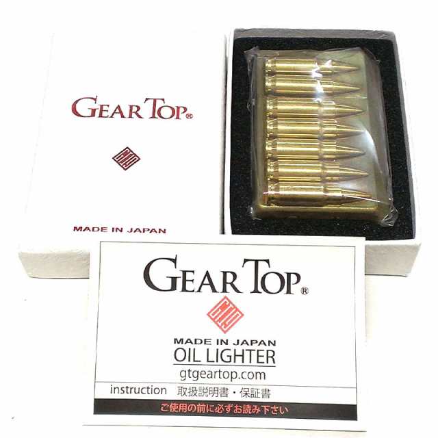 送料無料：GEAR TOP：ワイルド ブラス：7バレッツ：オイルライター