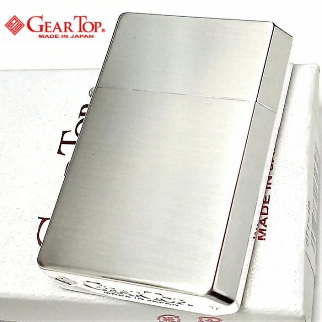 オイルライター ギアトップ 日本製 ライター シルバー10ミクロン 銀サテーナ Gear Top シンプル 重厚 かっこいい おしゃれ 国産品 ギフトの通販はau Pay マーケット Zippo ライター タバコケース 喫煙具のハヤミ Au Pay マーケット店