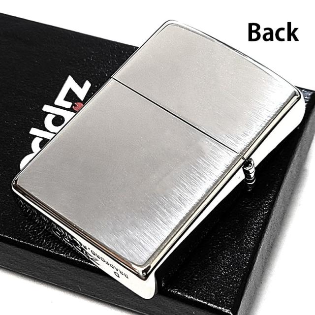 ZIPPO 一点物 アラベスク＆ジッポロゴ ニッケルいぶし ジッポ ライター シルバー 絶版 2021年製 中世模様 廃盤 かっこいい メンズ プレゼント おしゃれ_3