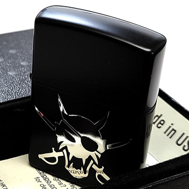 ZIPPO 龍が如く8外伝 ゴロー海賊団海賊旗 ジッポ ライター マットブラック 艶消し 黒銀 両面加工 ゲーム キャラクター かっこいい メンズ ギフト プレゼント_4