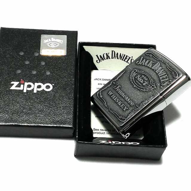 ジッポライター ジャックダニエル お酒 ジッポ シルバー JACK DANIELS