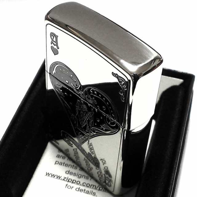 ZIPPO ライター デビルトランプ ハート エース ジッポ 御守り