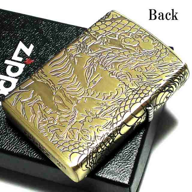 折りたたみiPhone ZIPPO 五面龍虎 御守り ジッポ ライター 5面加工