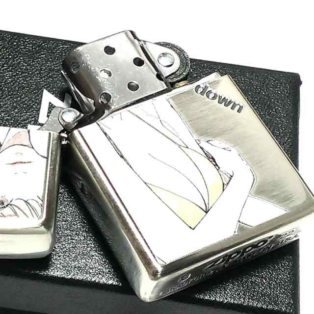 ZIPPO セクシー 萌え ジッポ ライター 銀イブシ仕上げ Sexy ジッポー