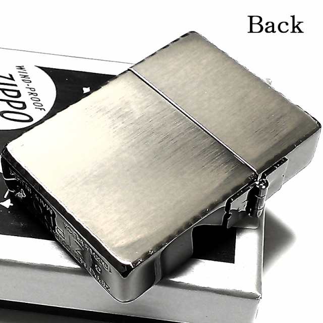 ZIPPO 1935 復刻レプリカ ジッポ ライター サイドブラック ロゴ ...