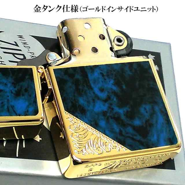 ZIPPO 1935 復刻レプリカ ベネチアン ジッポ ライター ブルー ...