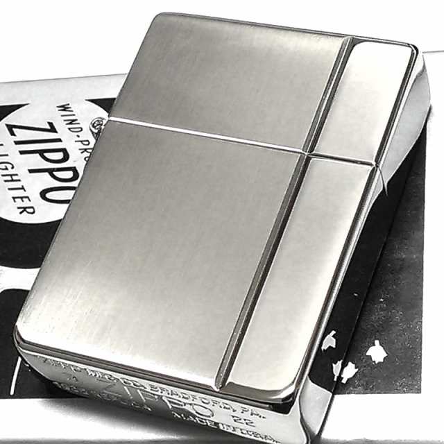 ZIPPO ライター 1935 レプリカ 復刻 サテン＆ミラー コンビネーション