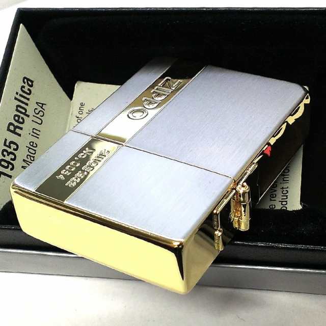 ZIPPO 限定 1935 復刻レプリカ ジッポライター シルバー ゴールド