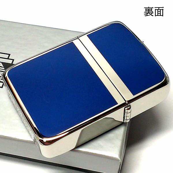 ZIPPO 1941復刻 レプリカ ジッポ シルバー＆ブルー 青銀 スタンダード