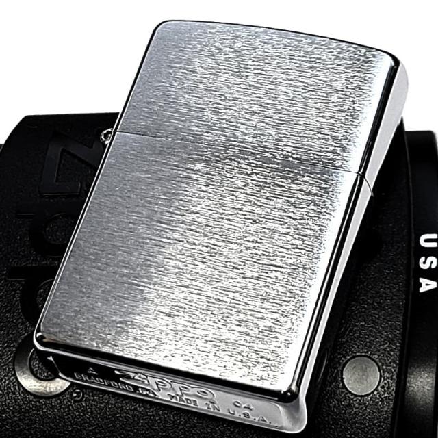 ZIPPO ライター キャンドボトム 廃盤 絶版 2004年製 ジッポ シルバー シンプル サテンクローム レア 銀 かっこいい 珍しい おしゃれ メンズ プレゼント ギフト