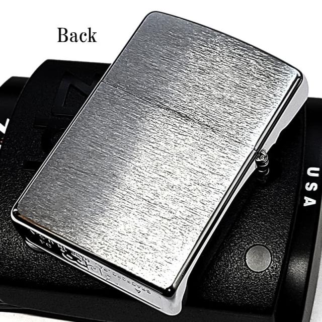 ZIPPO ライター キャンドボトム 廃盤 絶版 2004年製 ジッポ シルバー シンプル サテンクローム レア 銀 かっこいい 珍しい おしゃれ メンズ プレゼント ギフト_2