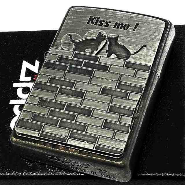 【メール便不可】 ZIPPOライター ネコ トリックキャット ジッポ 可愛い ねこ その他