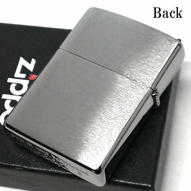 ZIPPO ふくろう ジッポ ライター 梟 かわいい メタルプレート シルバー