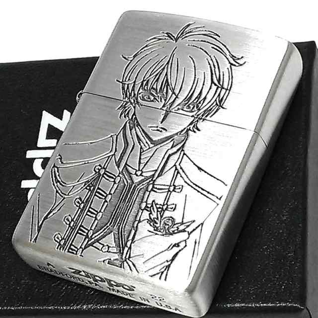 ZIPPO アニメ コードギアス 反逆のルルーシュ スザク シルバー ジッポ ライター 銀 両面加工 彫刻 色差し かっこいい キャラクター｜au  PAY マーケット