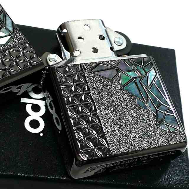 ZIPPO多数出品中ZIPPO ライター Bull アーマー ジッポー 限定 シェル 牛 天然貝象嵌