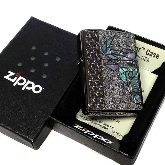 ZIPPO多数出品中ZIPPO ライター Bull アーマー ジッポー 限定 シェル 牛 天然貝象嵌