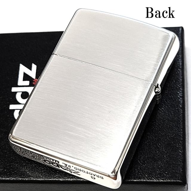 ZIPPO ライター クロスメタル ジッポ ロゴ アンティーク シルバー 十字架 かっこいい 彫刻 銀燻し おしゃれ メンズ アクセサリー_3