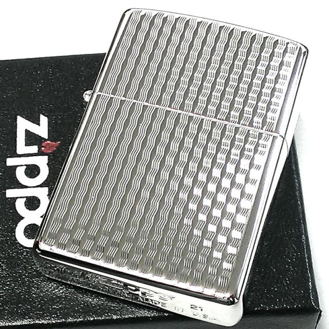 ZIPPO ライター かごめ ダイヤカット ジッポ 籠目 シルバー ホワイトニッケル かっこいい 銀 おしゃれ メンズ プレゼント ギフト 6,275円