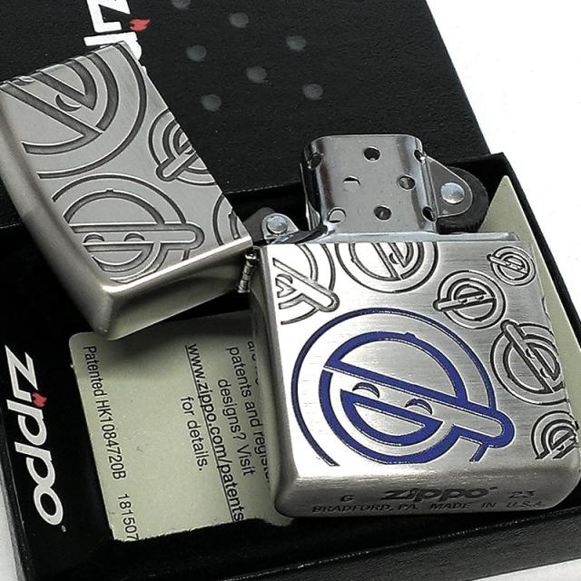 ZIPPO ライター アニメ 攻殻機動隊 S.A.C. 笑い男 ジッポ シルバー 3面加工 エッチング彫刻 銀 キャラクター メンズ ギフト プレゼント_4