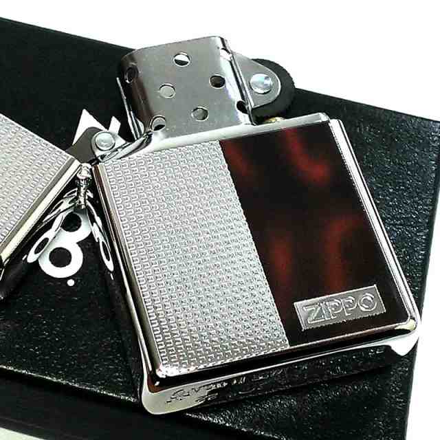 ZIPPO アーマー ファインアーツ ジッポ ライター ロゴ ブルー 細密彫刻